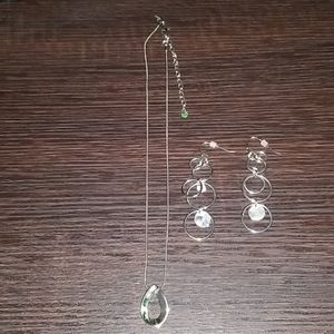 Lia Sophia Necklace and Earrings Set